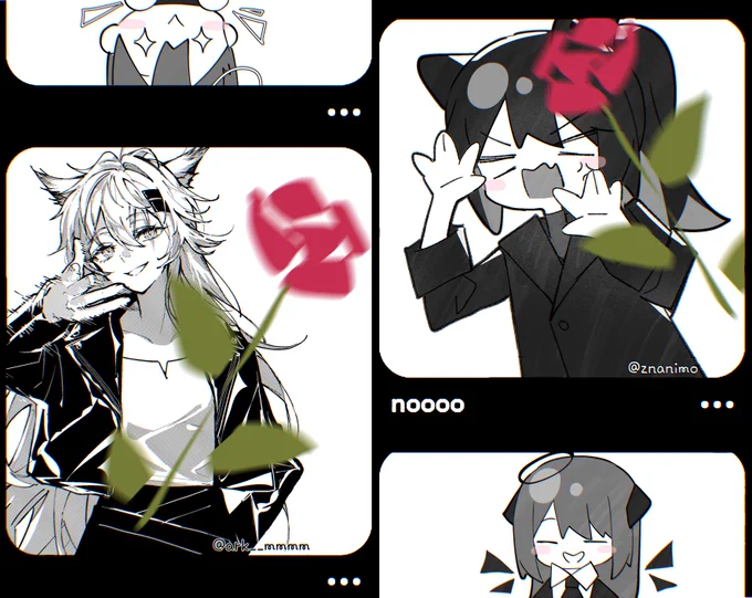 みなさんー
HAPPY VALENTINE ! 🌹
Lappy @ark__mmmm ~
Chibi me ~ 