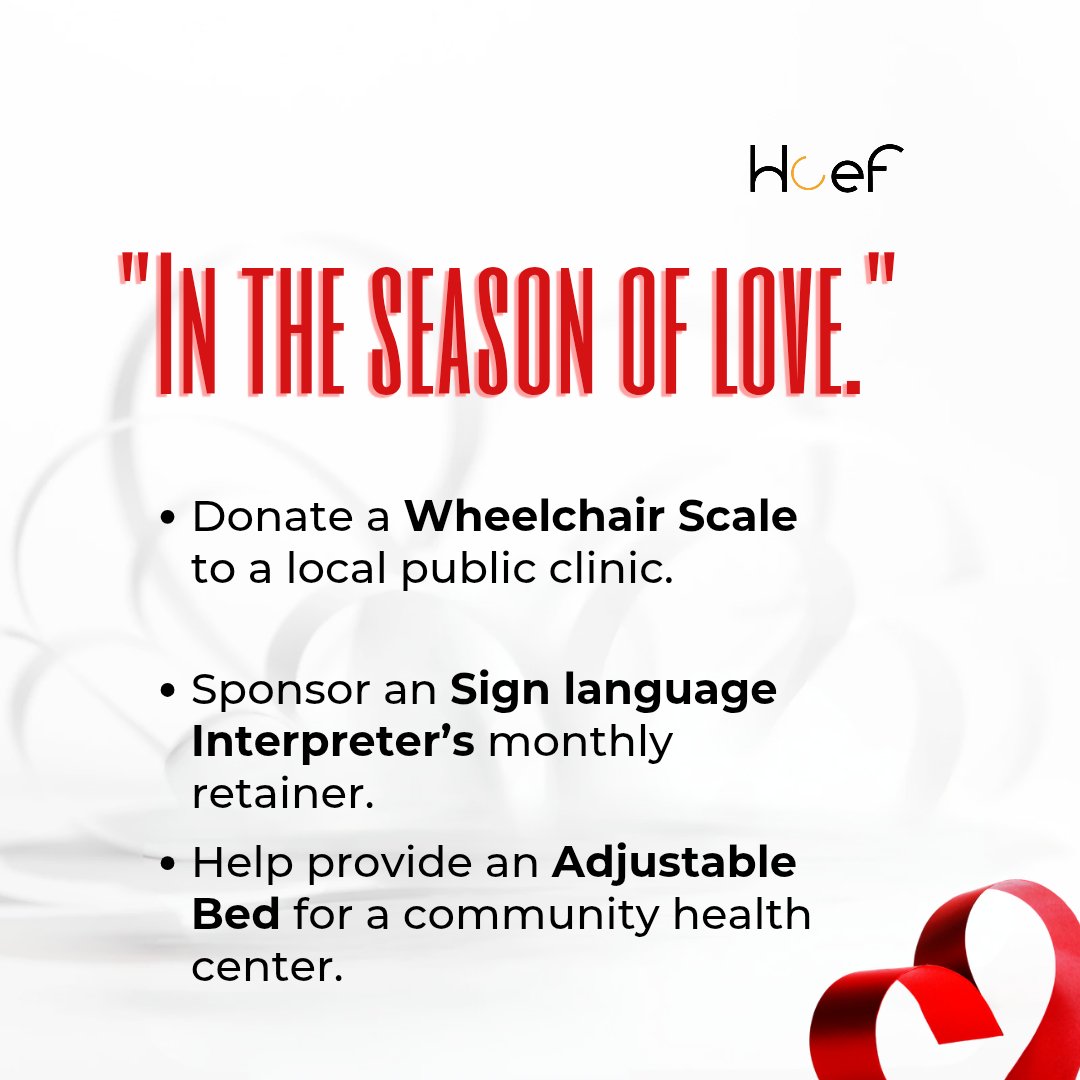 EleanoraNGO's tweet photo. Love is a verb and in healthcare, it's accessibility. 🩺❤️

In this season of love, we often talk about grand gestures, but for the disability community, the greatest gesture is being seen, heard, and held with dignity.

​#HOEFoundation #valentine #happyvalentine #seasonoflove https://t.co/PBQhNpaGO0