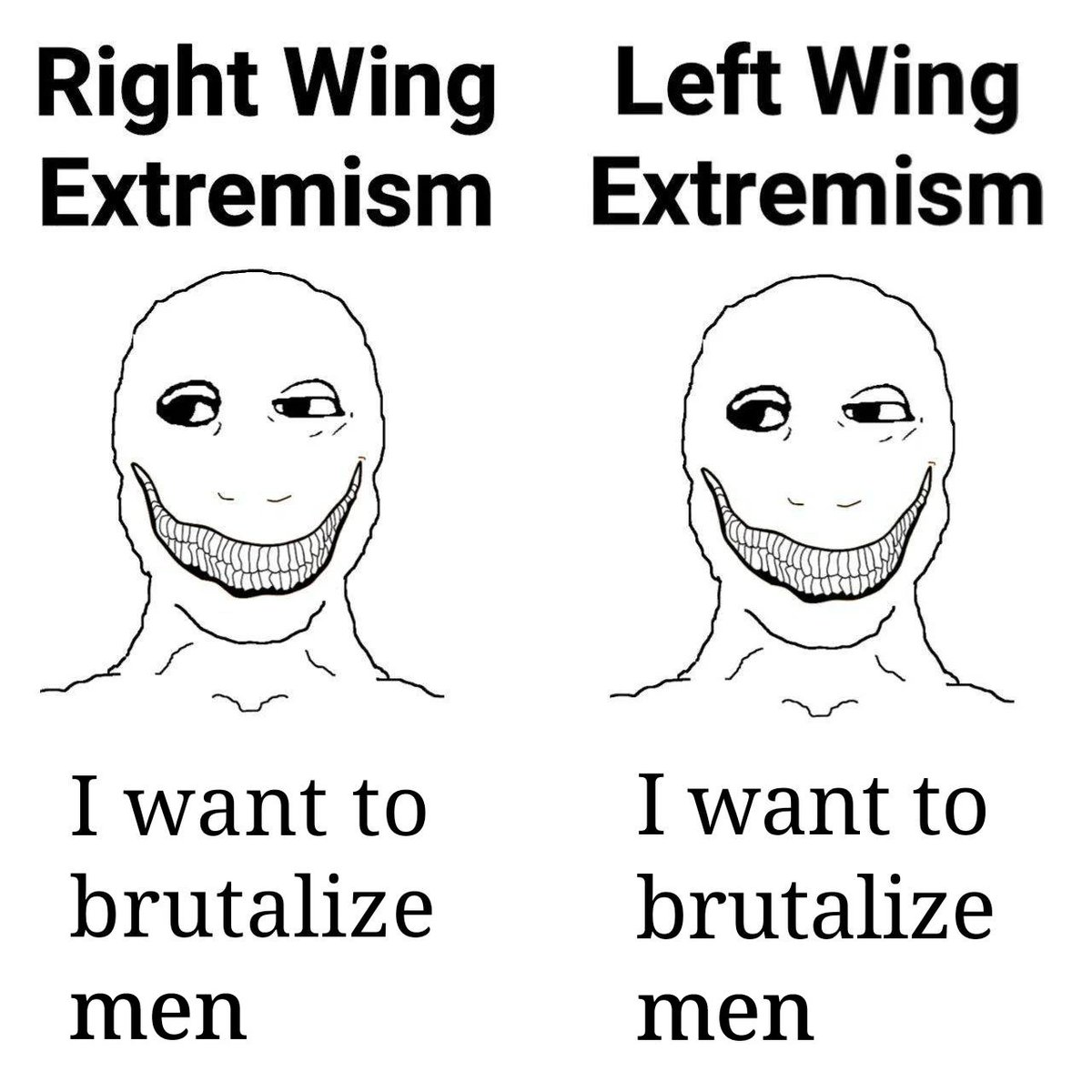 One of the major challenges for pro-male men is to avoid getting sucked into the left vs right infighting.
Men need to realise that their oppression is millennia old and that misandry is therefore rife in all political parties.
Men need to be, before everything, pro-male.