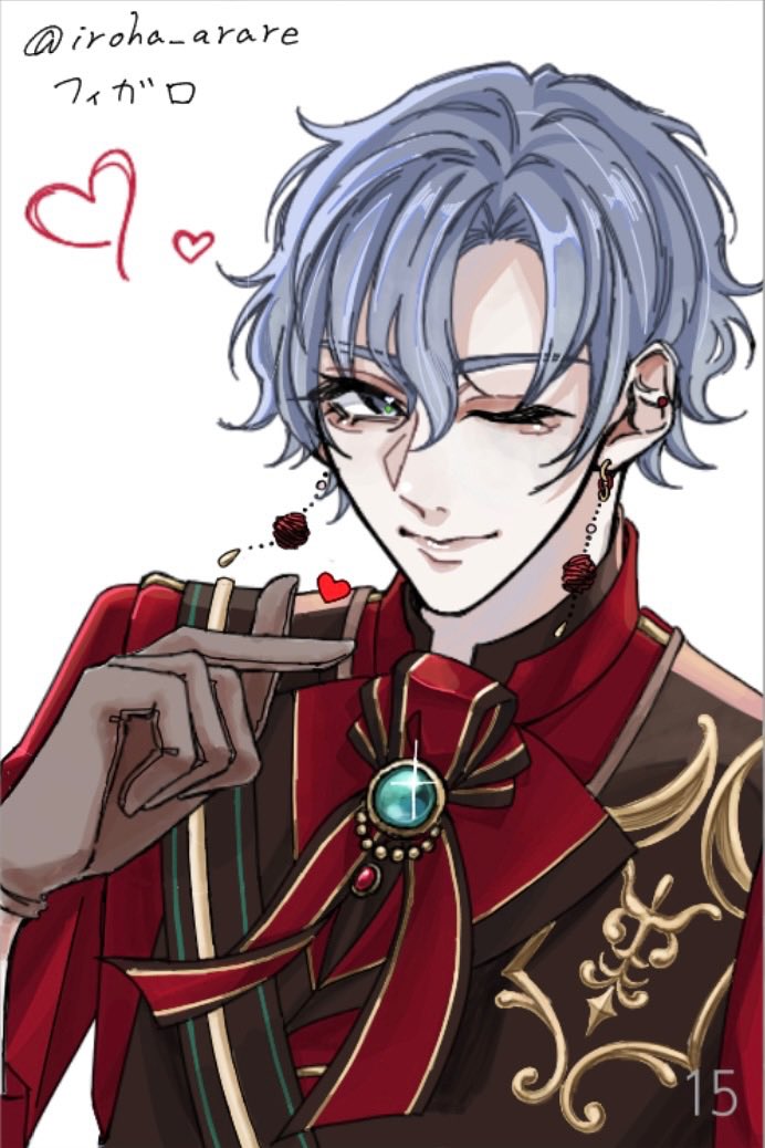 こちらの絵チャでフィガロ描かせていただきました💕💕💕
当日に間に合ったよかった