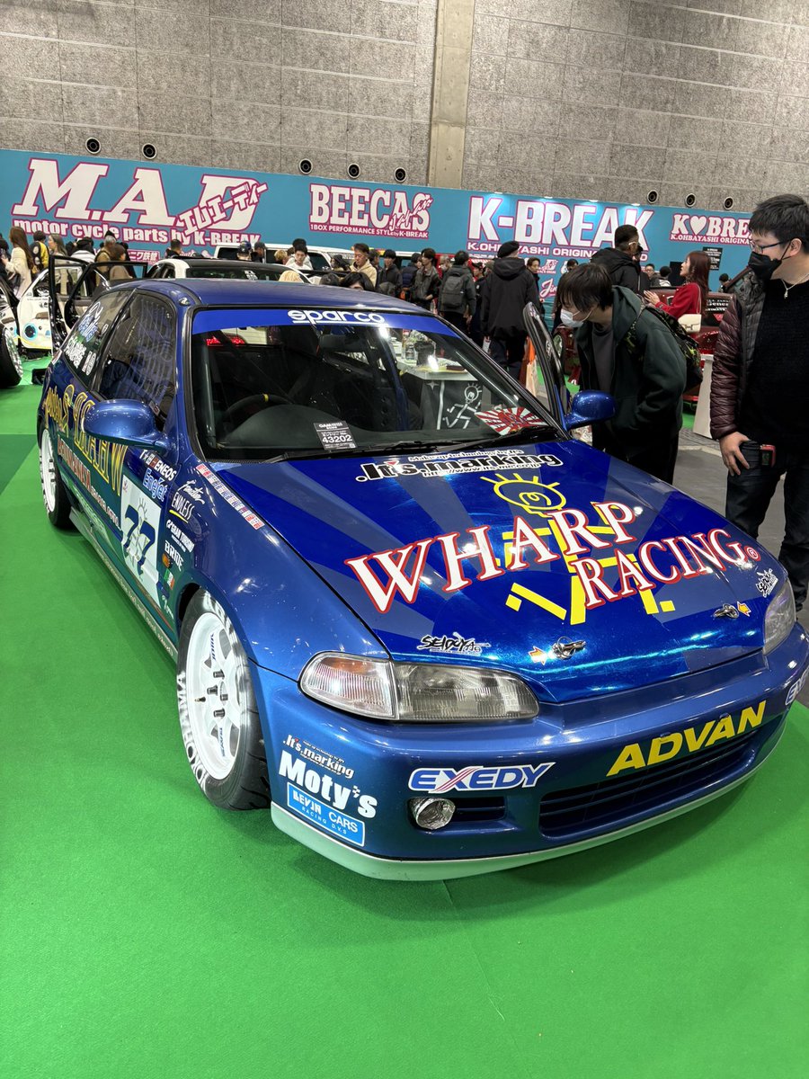 Kaaaaa_0203's tweet photo. WHARP RACING
気合い入りまくってる2台
#OAM2026
#civic
#wharpracing https://t.co/JLIELZM0YN