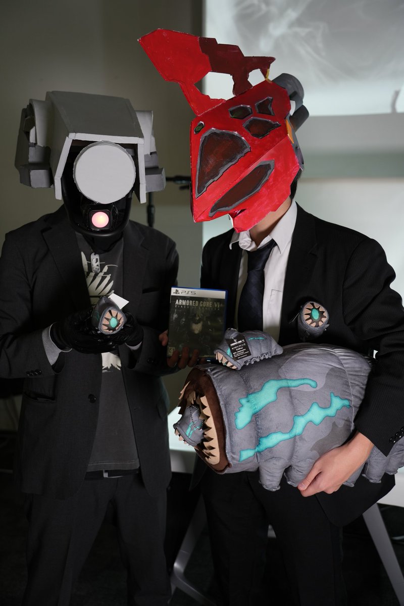 UDXのAC特設エリア内の展示スペースで滅茶苦茶綺麗にFINDER EYEを撮ってくださっただけでなく
スタッフの方々の御厚意で装着しての撮影もして貰えました…！！
本当にありがとうございました！！！！

HAL 826
<てつぶんさん<a href="/tetubun_816/">てつぶん 2/14アコスタ池袋午後参加</a>>

#コトブキヤコレクション2026 
#AC6 #コトコレ