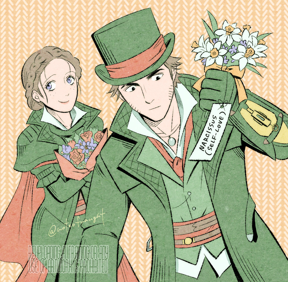Happy Valentine's Day, my brother dearest💐💖
#AssassinsCreedSyndicate #FryeTwins