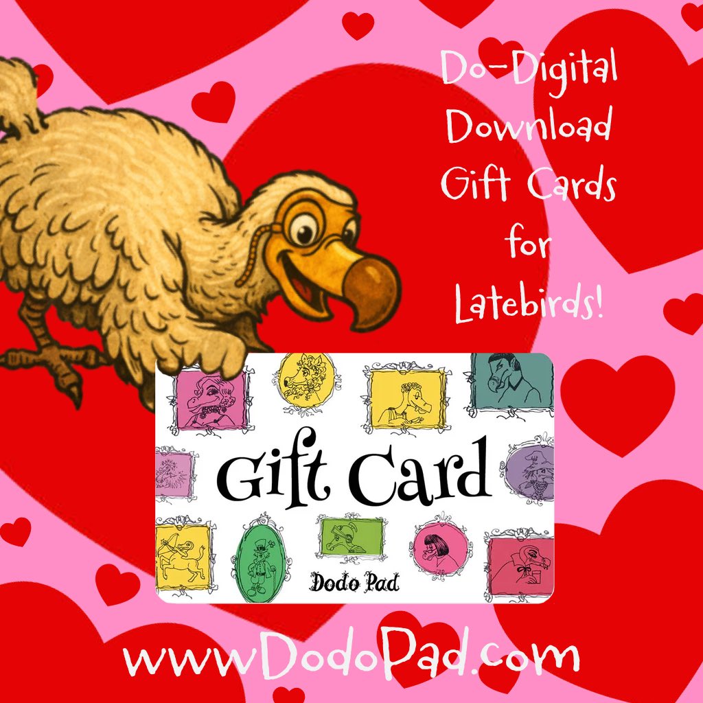 Happy St. Valentine’s Day to all you ‘Lovebirds’!  For the ‘Late-birds’ - grab a Do-digital download gift card at    dodopad.com/collections/gi…  🦤📕

#ValentinesDay #Organisers #Stationery #MadeInTheUK #SustainableStationery