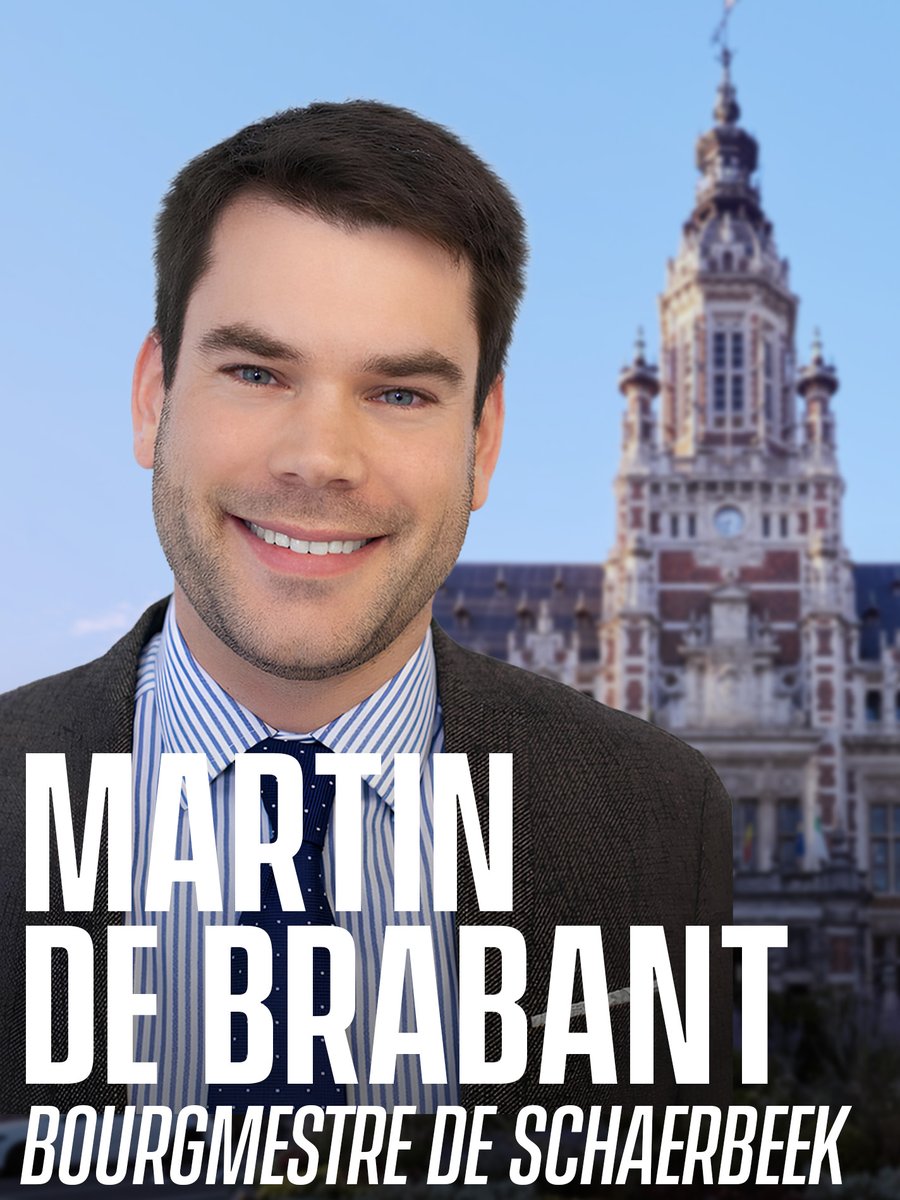 MRBruxelles's tweet photo. @martindebrabant devient bourgmestre de Schaerbeek. Il prend aujourd’hui cette responsabilité avec détermination et un profond sens de l’engagement.

Schaerbeek est une commune exigeante, riche de sa diversité et de son énergie. Martin en connaît les réalités, les défis et les attentes. Nous sommes convaincus qu’il saura rassembler, décider et agir pour garantir une gestion efficace, proche des habitants et tournée vers l’avenir.

Tous nos vœux de succès à Martin dans cette mission essentielle au service des Schaerbeekois. 💙