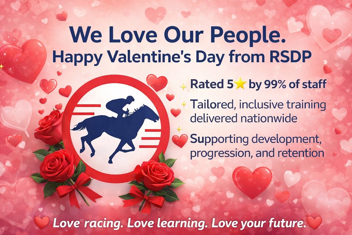 Racing staff development programme tweet media