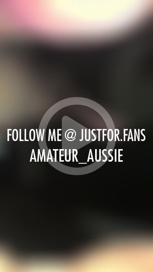 Are you subscribed to my JustFor.Fans page yet? Someone else just joined, and it should have been you! justfor.fans/amateur_aussie…