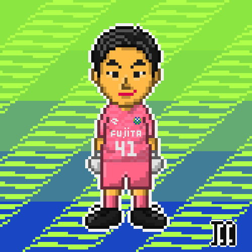 micci_dotter's tweet photo. 【サッカー選手ドット絵】(2026)
#湘南ベルマーレ
#岩瀬陽 選手 

🆗許容事項🆗
保存、SNSアイコン、常識の範囲内での個人使用
🆖禁止事項🆖
転載、複製、加工、商用利用⚠

👍🔄💬頂けると嬉しいです😁 https://t.co/xsT0warWxR