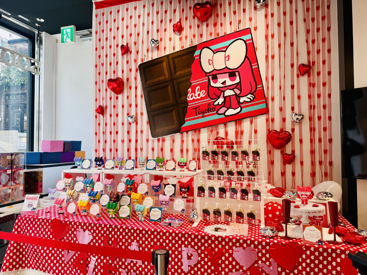 実踏前にチヨコ×スータンホビーにも！ディスプレイめっちゃ可愛い