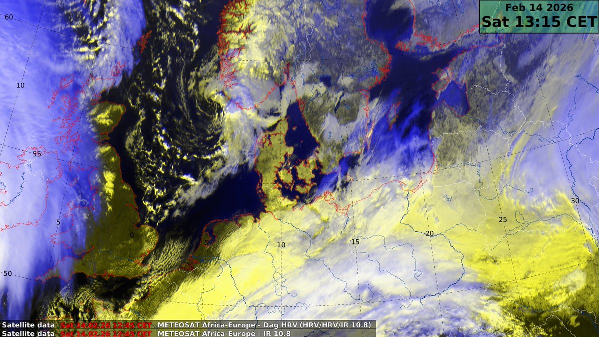 Strenger Frost und Glättegefahr in Dänemark