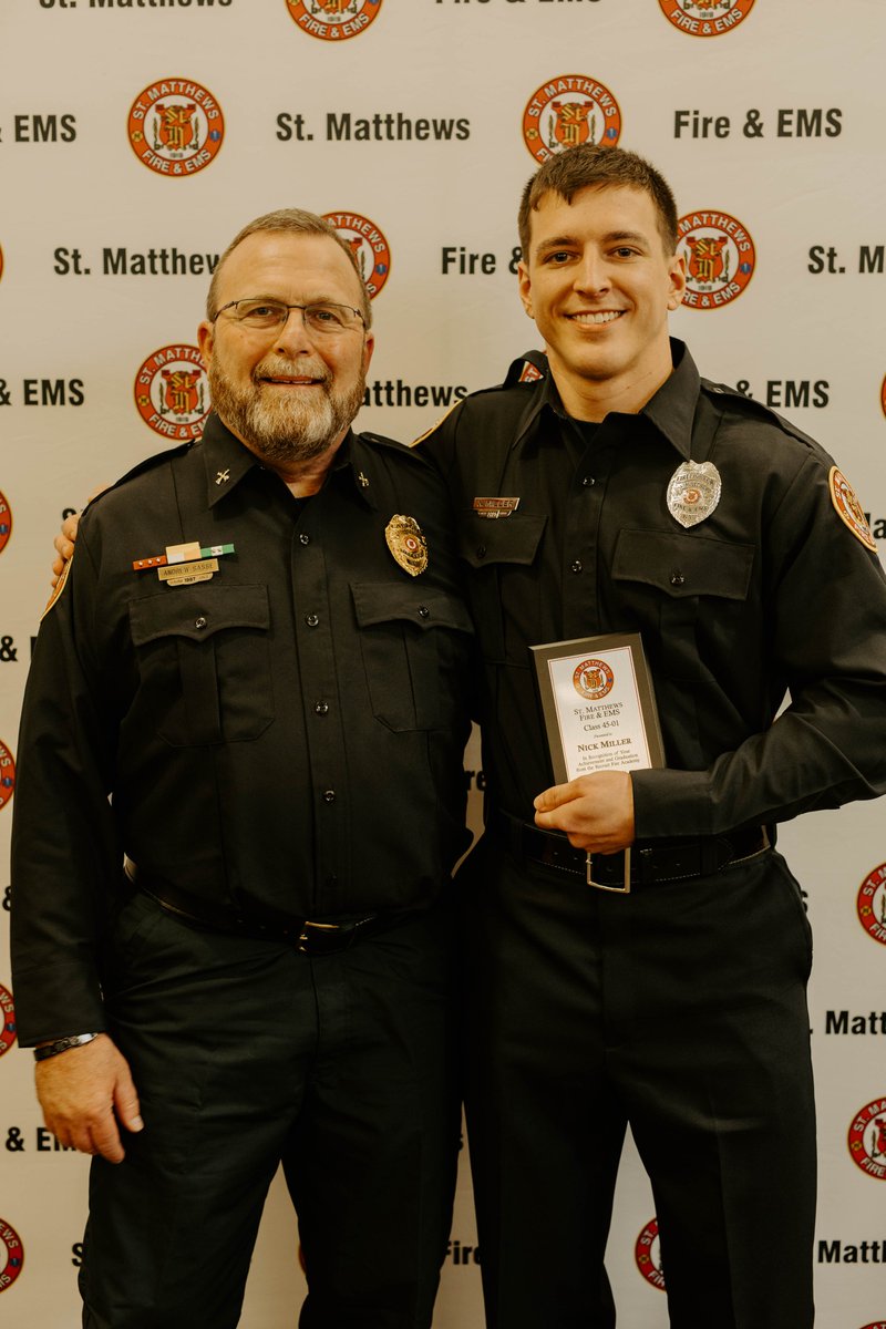 STMFD's tweet photo. Recruit Class 45-01 Graduation was a wonderful event.  We are excited for this new group of firefighters to start on the next step in an amazing career.  Thank you to all who attended! https://t.co/sbK25jSeoR