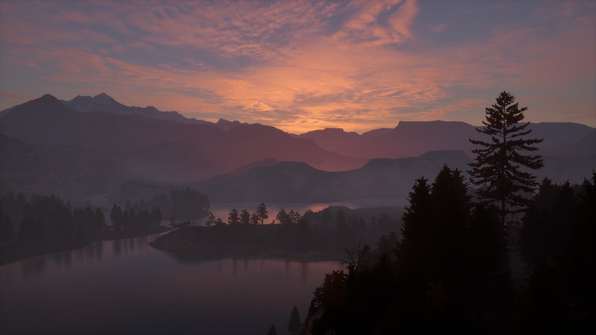 ISVRaDa's tweet photo. My favorite sunset by the lake.

Mi atardecer favorito junto al lago.

#paxdei #JustCreators @PlayPaxDei @JustAbout__ https://t.co/VfBjZ2juJs