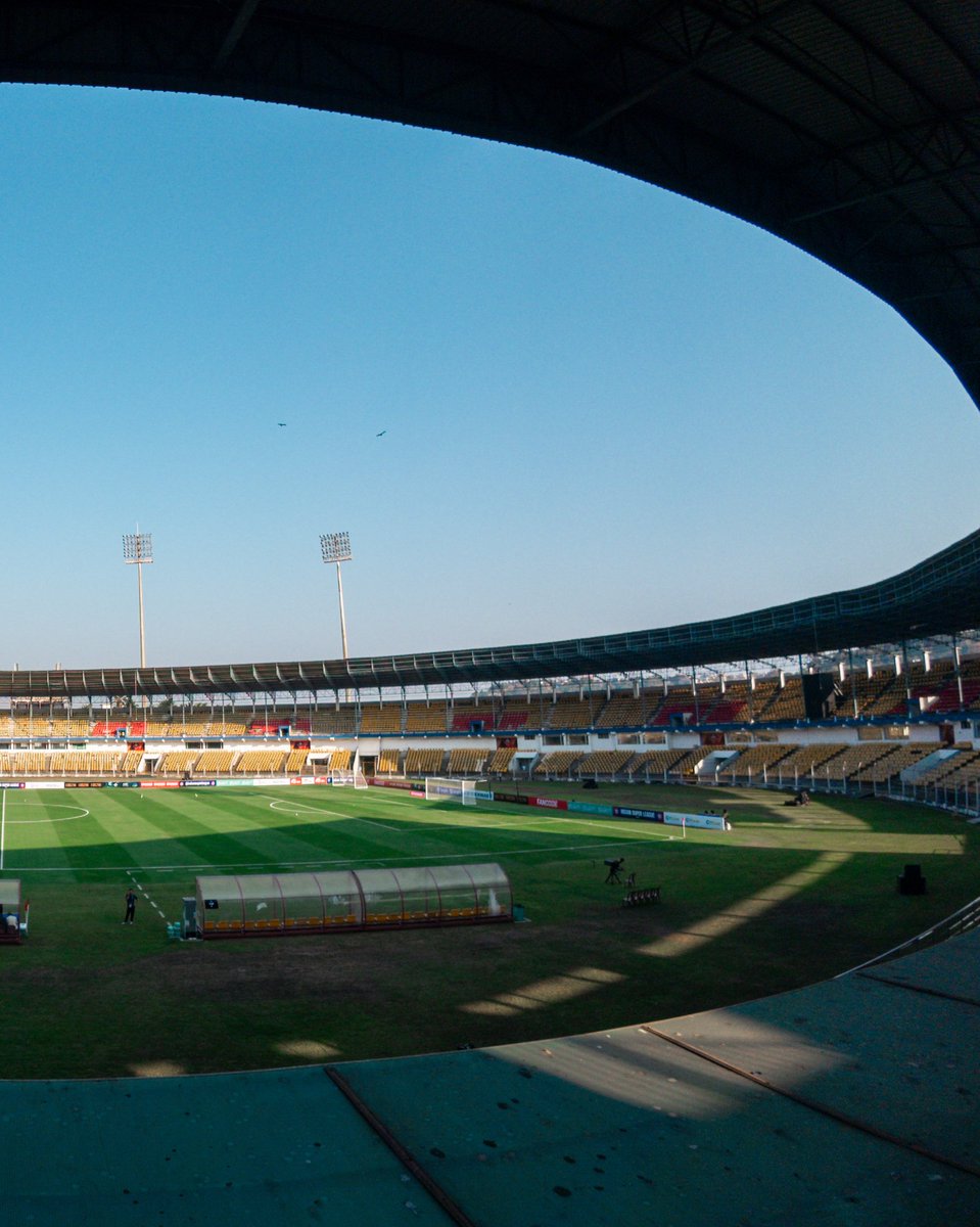 Kickoff loading, Goa. ⏳🧡🏟