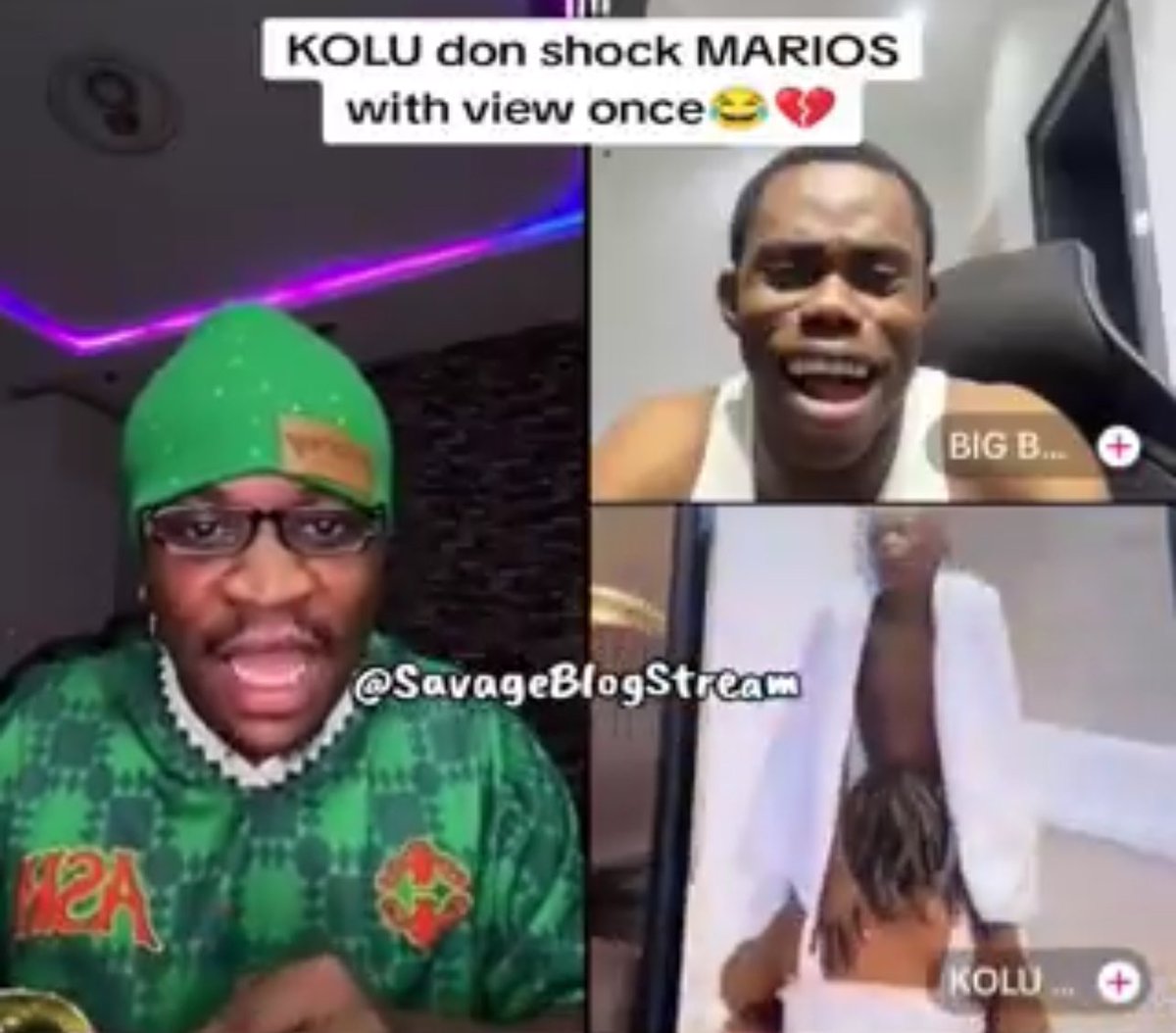 Kolu enjoy babes pass broke men. He guy babe even allow am make video during blow job. 

As a man, Do whatever you have to do with this information.