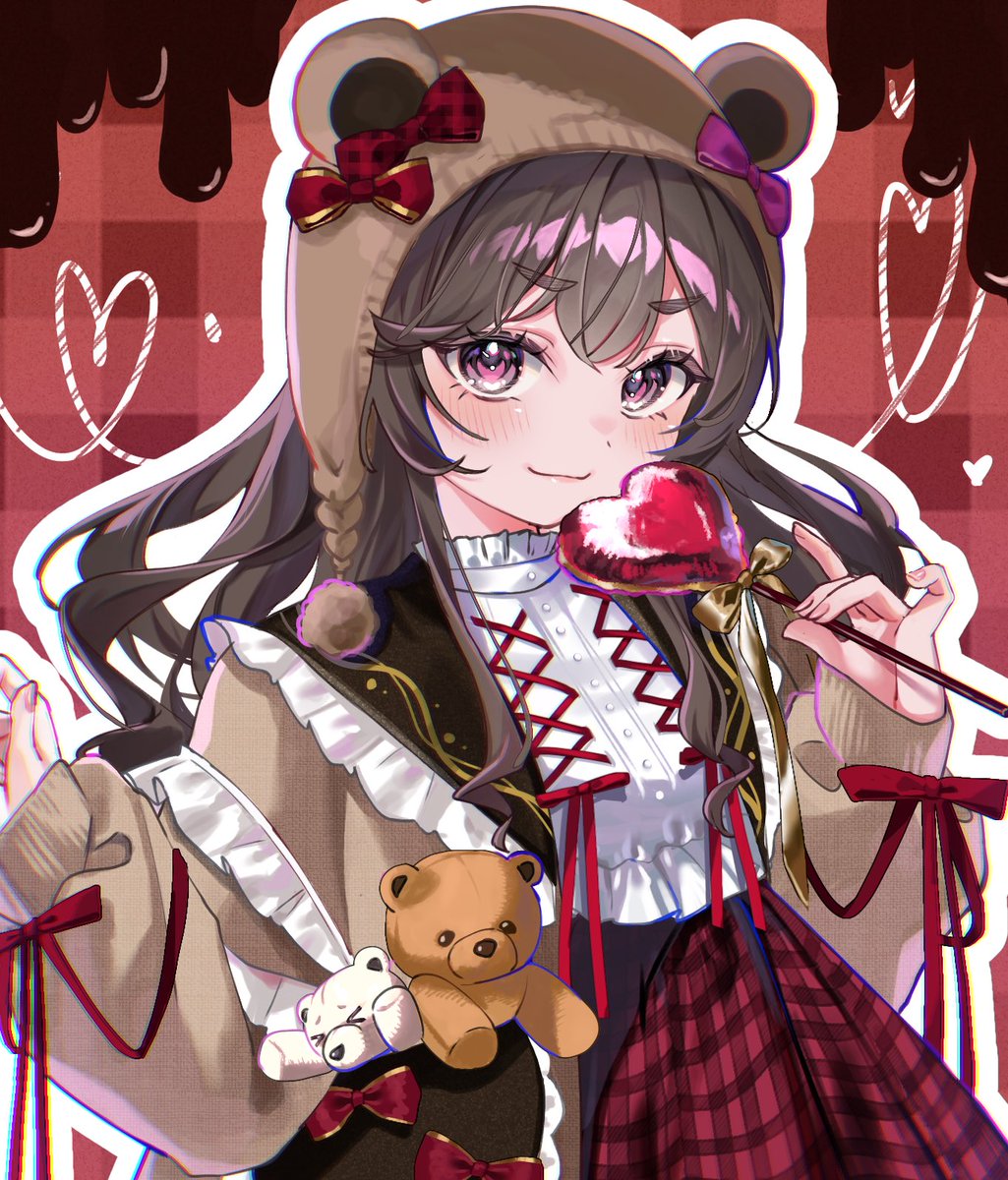 30_mo2's tweet photo. ふふん！チョコ欲しい？

#バレンタインデー  
#バレンタイン2026 https://t.co/BEl0J8r221