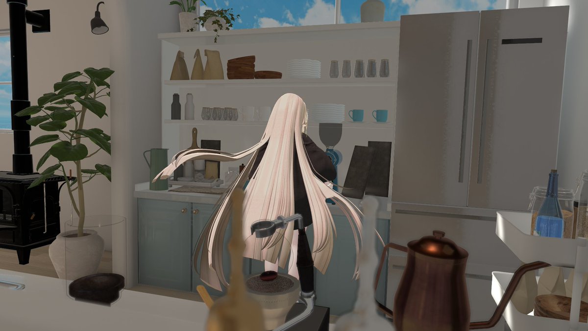 ga_te_vrc's tweet photo. ライブ中止になったと思ったら家にかぐやちゃんが来てくれて颯爽とたぬきに乗ってたし神絵師も降臨して夢かと思った https://t.co/rqd24Tv9oS