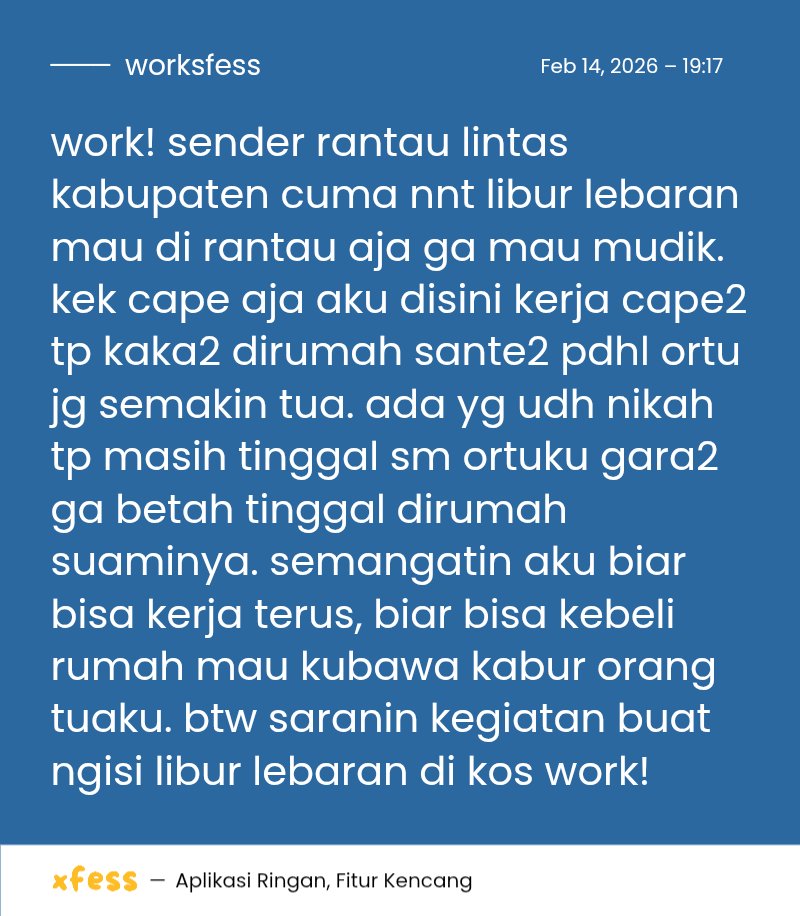 WORK tweet media