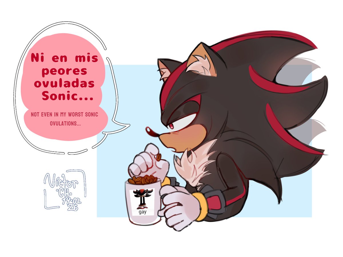 CH_Victor_'s tweet photo. Comí de San Valentín ❤️🫶 jajaja

#sonadow #sonicxshadow #shadow #sonicfanart #SanValentin https://t.co/RmZBrpXAt5