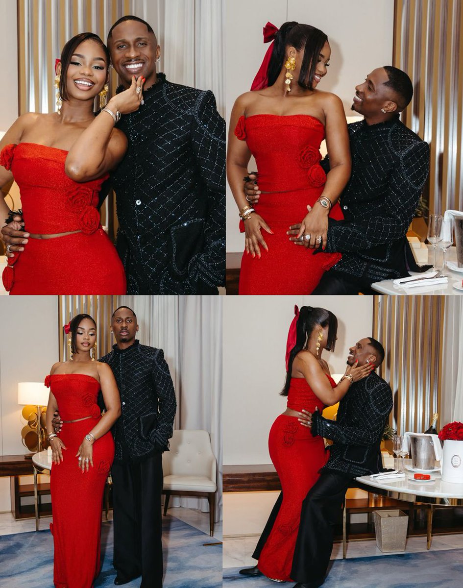 Succeedtv_1's tweet photo. Priscilla Ojo shares beautiful photos with her husband, Juma Jux, in celebration of Valentine’s Day. https://t.co/YCoWLepC8d