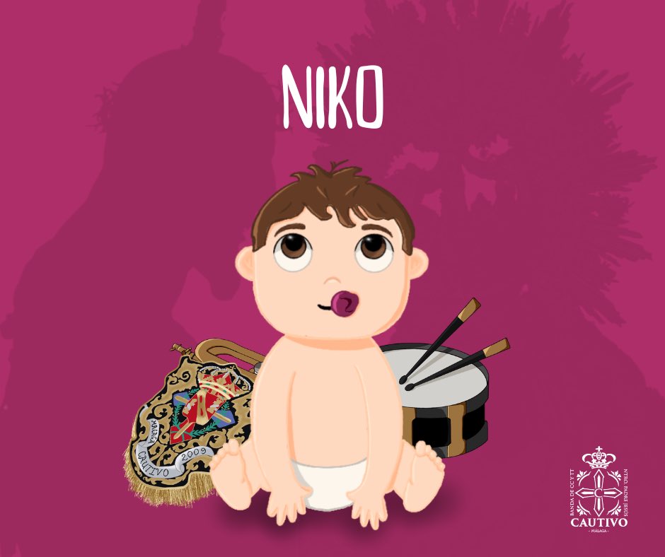 bandacautivomlg's tweet photo. ¡Nuestra familia trinitaria da la bienvenida a una nueva vida!👏🏽

Ha nacido Niko, hijo de nuestra compañera @charito_rguez y su pareja, @NikoGonzalez95 💜

Que Nuestro Padre Jesús Cautivo y María Santísima de la Trinidad Coronada lo protejan siempre. https://t.co/RGQ612UH1w