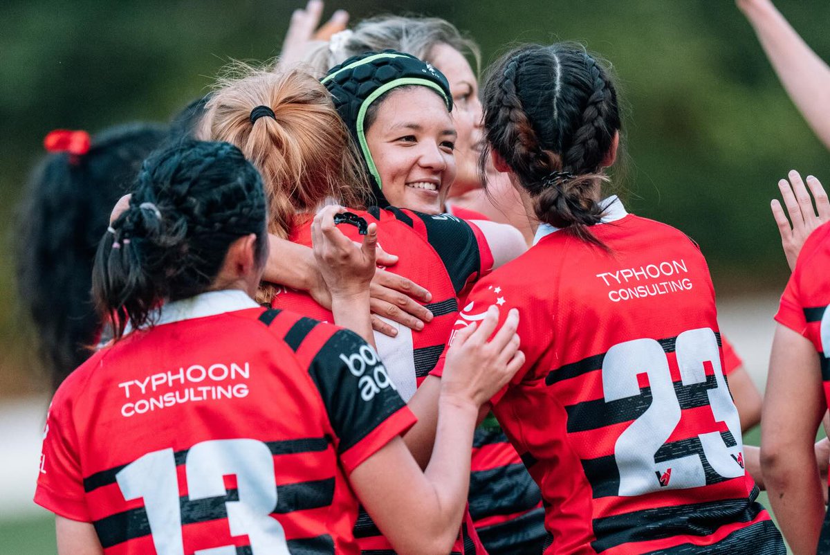 RugbyAsia247's tweet photo. Congratulations to Societe Generale Valleey RFC for winning the HKCR 2025/26 Nan Fung Group | AIRSIDE Women’s Premiership League with a game to spare.
The side has, in 14 matches, won 12, D1 L1.
Photo Credit HKCR
#hkrugby #AGameForAll #WomensRugby #RugbyAsia247 https://t.co/ZuVhSZUndN