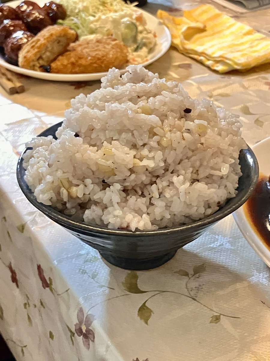 クソデカ白米🍚