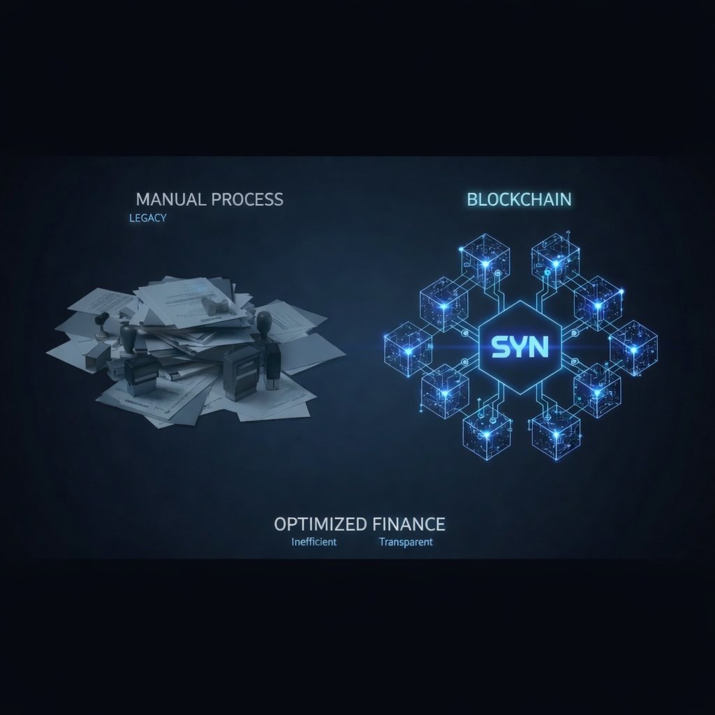 SYNTRONUS's tweet photo. Securitization is broken. We’re fixing it with Code. 🛠️📊

Traditional securitization is slow, opaque, and prohibitively expensive. Syntronus automates the entire lifecycle of asset-backed securities.
🔹 Speed: From 90 days to instant execution.
🔹 Cost: Minimal overhead by removing middleman friction.
🔹 Safety: Legal-grade compliance embedded in every block.

We aren't just tokenizing assets; we are upgrading the very infrastructure of global credit.

#Syntronus