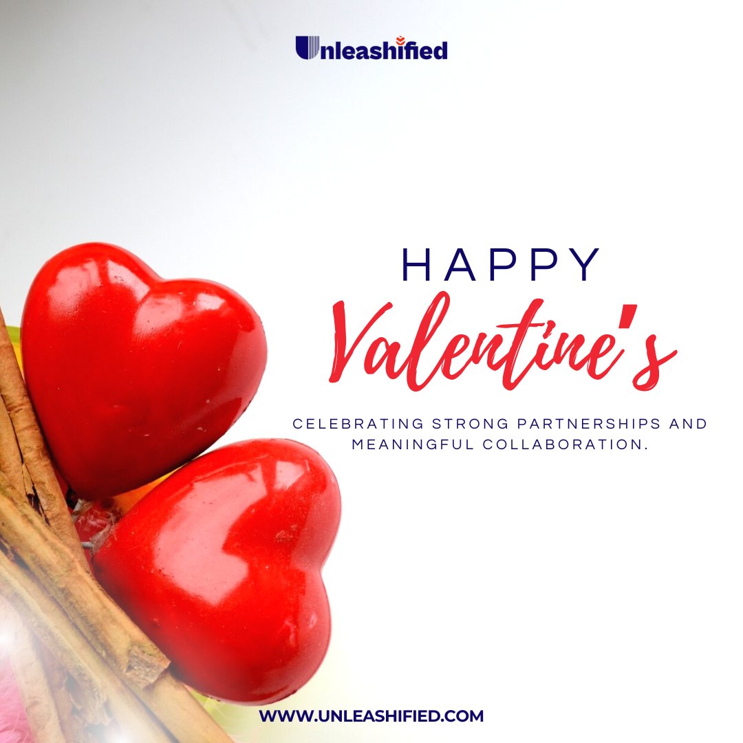 Unleashified's tweet photo. Love is commitment.
Growth is intentional.

This Valentine’s Day, we celebrate the partnerships that make innovation and impact possible.
Happy #ValentinesDay from Unleashified.

#BusinessGrowth
#DigitalSolutions
#AfricanEntrepreneurs
#ValentinesDay2026 https://t.co/gY0RctP0up