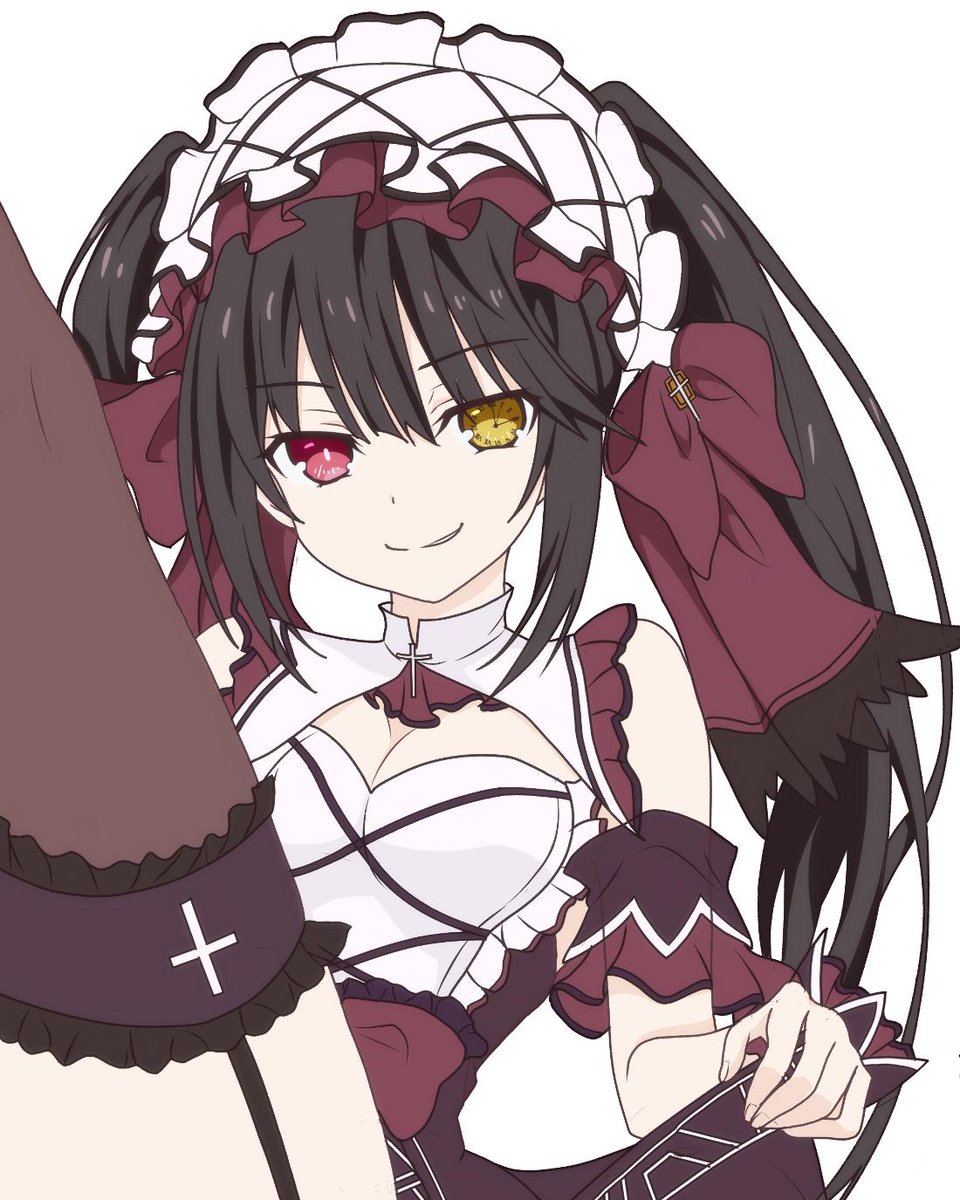 時崎　狂三　‐囁告篇帙(見本)‐

ハッピーバレンタイン、士道さん🌹(チョコレート忘れましたわねw)

#date_a_live #デート・ア・ライブ