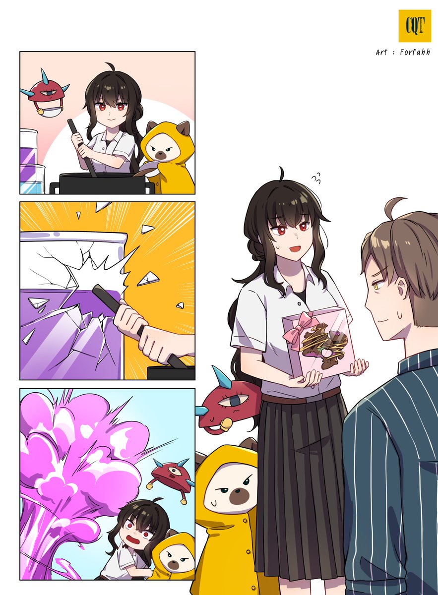 Happy Valentine's Day!
แต่เหมือนว่าภารกิจจะล้มเหลวนะ?

Art : Forfahh

#ถาปัตย์_tpy #CQT 
#ValentinesDay