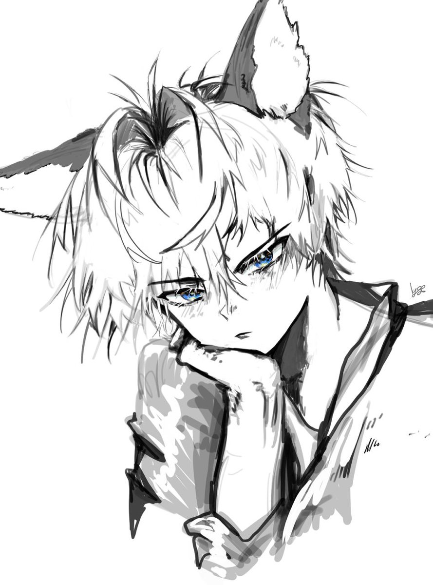 Looking for #artmoots !! 💙

​Here is a sketch of my OC Suno to start things off. ⚔️

​🔁RT + Like this and I'll check out your profile! Let's support each other!
​#smallartists #arttwt #VGenComm