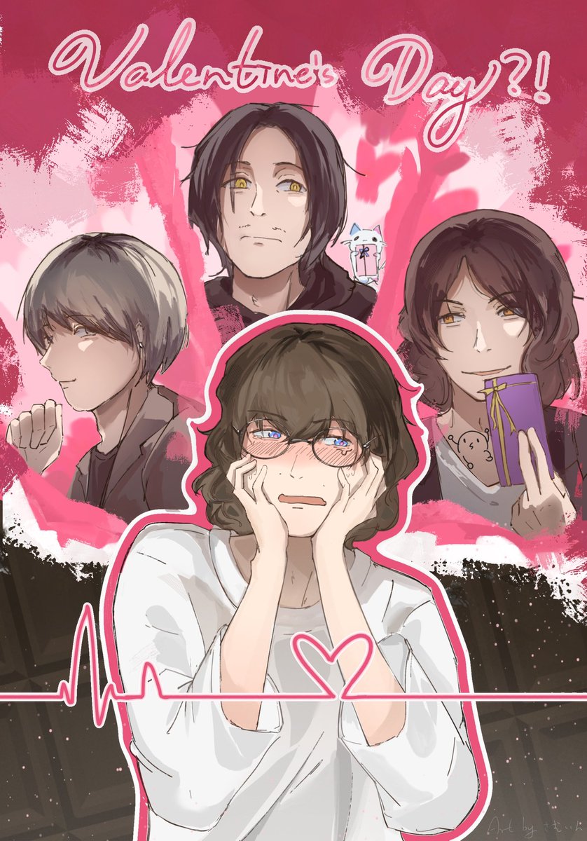 samuin_0413's tweet photo. バレンタイン対策です
#サティフォ描いたよ https://t.co/ytkB6MboZa