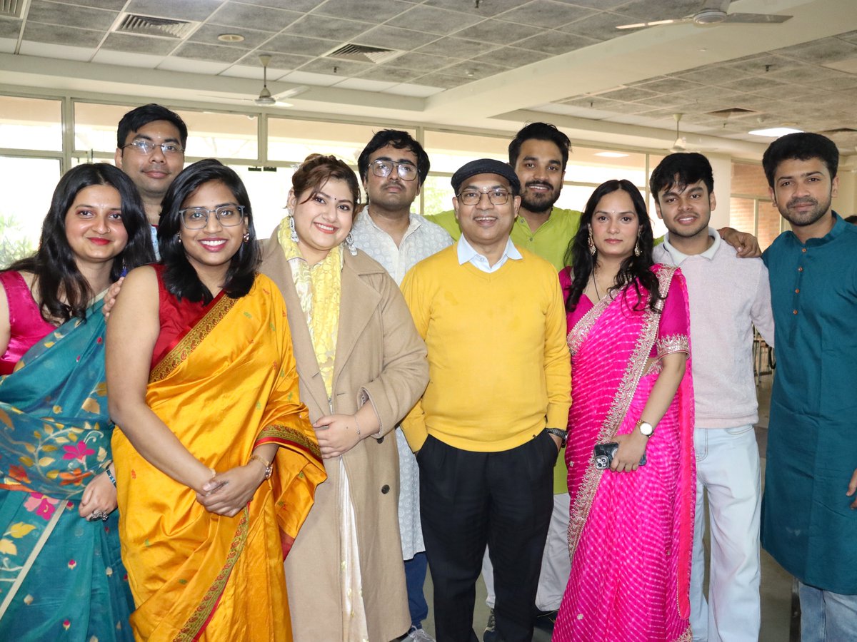 IMTGhaziabad's tweet image. Through Saraswati Puja, the Institute honours the timeless values of education and enlightened thought. At IMT Ghaziabad, the celebration reinforces the value of wisdom and ethical thinking in leadership.

#IMTGhaziabad #SaraswatiPujo #FestivalOfLearning #ValuesInEducation