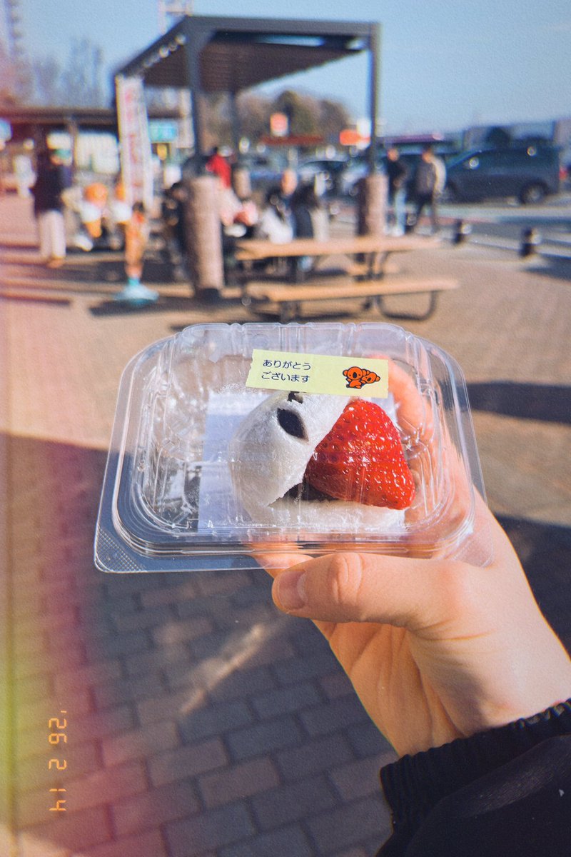ハッピーバレンタイン🤎

ということで、
苦手なチョコを滅多に食べない私から
いちご大福のお裾分けです。

皆さまからも、美味しいお返しをお待ちしております☺️