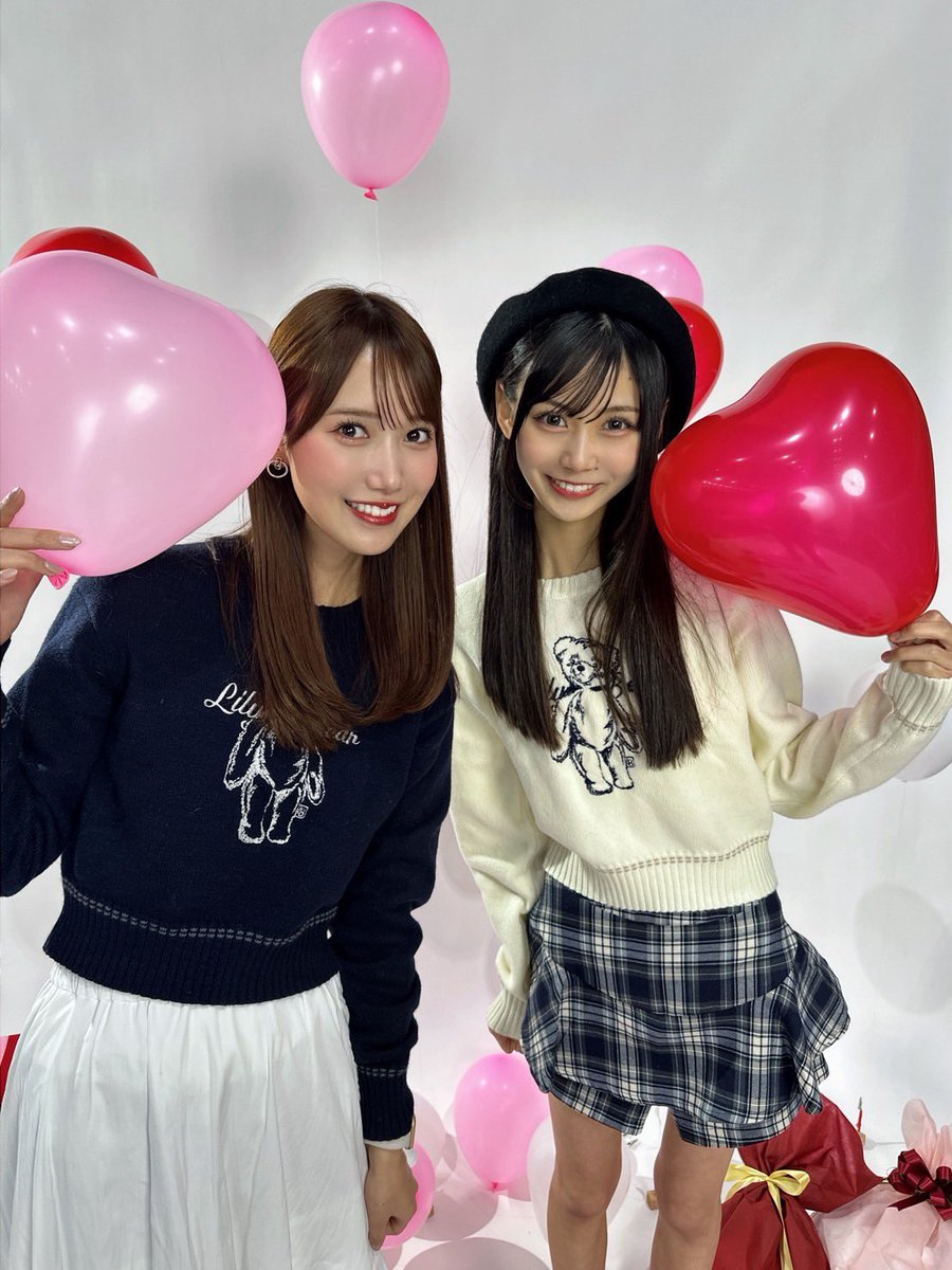 この2人は本当に仲良しだよね🥰 #猪原絆愛✖︎#田中菜津美 年齢差は10