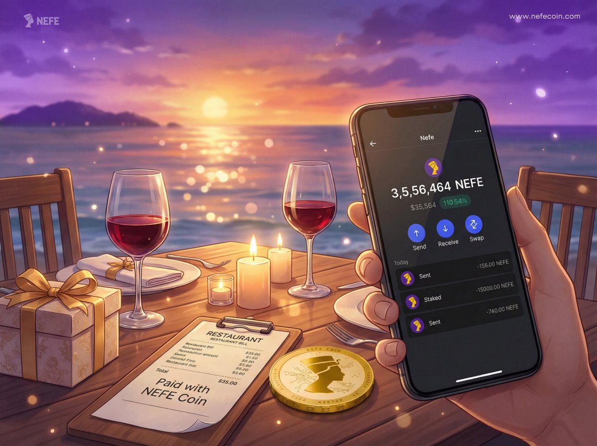 Happy Valentine’s Day ❤️

This year, gift something with meaning. 
Not just flowers. Not just chocolate.

Gift access. Gift experiences. Gift future utility.

$NEFE is designed for where people travel, dine, and create memories together.

▶️ Join here: ico.nefecoin.com