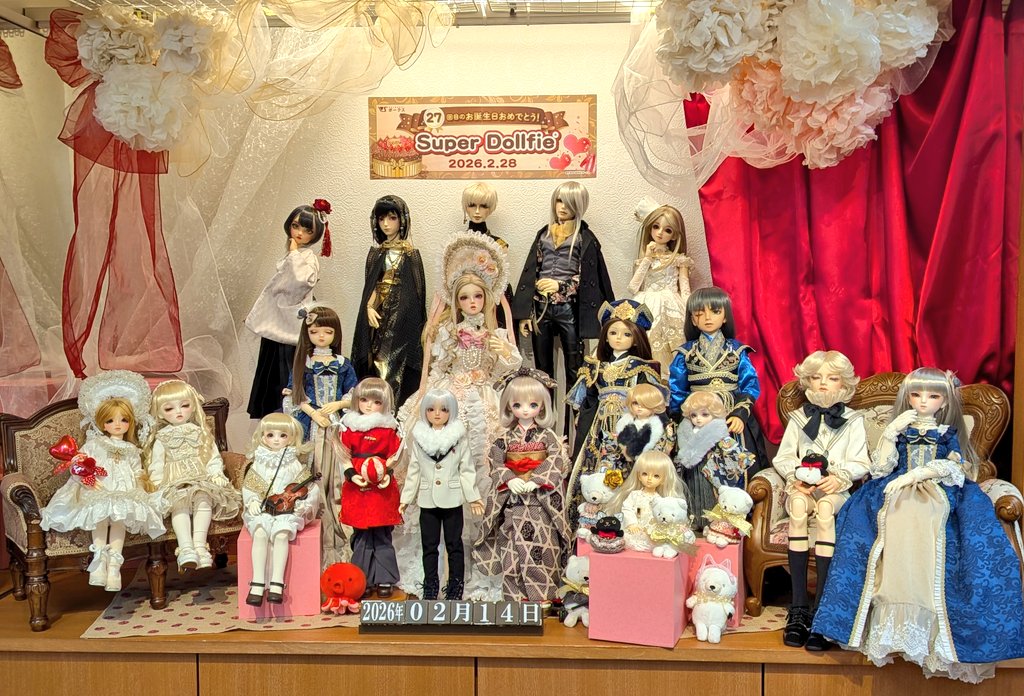 SuperDollfie☆ハッピーバースデーリレー2026 
ドールポイント大阪の撮影会に行ってきました。
#ドルポ大阪
#SDハッピーバースデー
