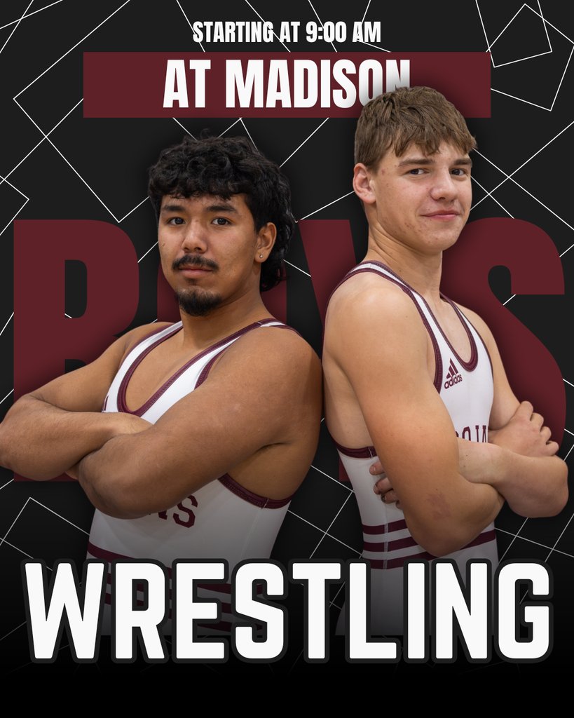 C1 Districts Wrestling 
📍Madison
⌚ 9:00 am 
 🎟️ Adults $9.00 Students $7.00 
💻 flowrestling.org/nextgen/events… 
📺 fan.hudl.com/usa/ne/madison… 
⤵️ nsaahome.org/wrestling/