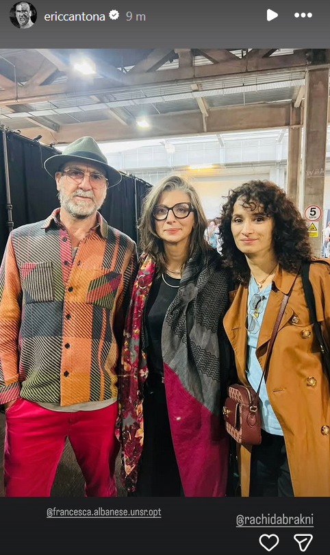 pallonatefaccia's tweet photo. Éric Cantona ribadisce il proprio sostegno a @FranceskAlbs, relatrice speciale dell'ONU sui territori palestinesi occupati, attaccata per una frase su Israele che, in realtà, non ha pronunciato.

(La foto risale a qualche mese fa, Cantona l'ha ricondivisa oggi su Instagram).

👇 https://t.co/YSyPfT3qlf