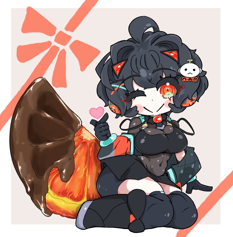 バレンタイン琴詠ニア🍫
現実に存在するチョコ菓子で番似合いそうなオランジェを添えて🍊

しかもケーキピックにもなっていつでもチョコケーキにオランジェを盛りつけることができる! 