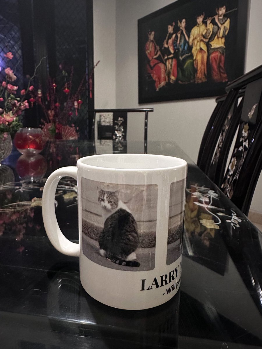 15 years at No. 10!  Happy Anniversary <a href="/Number10cat/">Larry the Cat</a> 🔥😻❤️