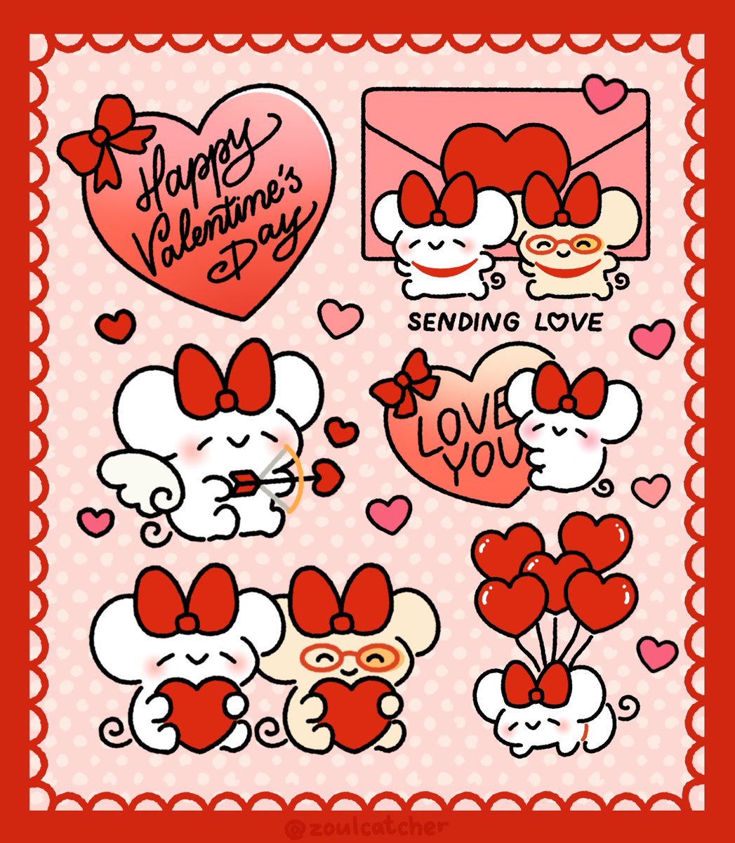 Sending love from Squeak!🐭🐹
Happy Valentine’s Day 💌🌹❤️
 #valentines
