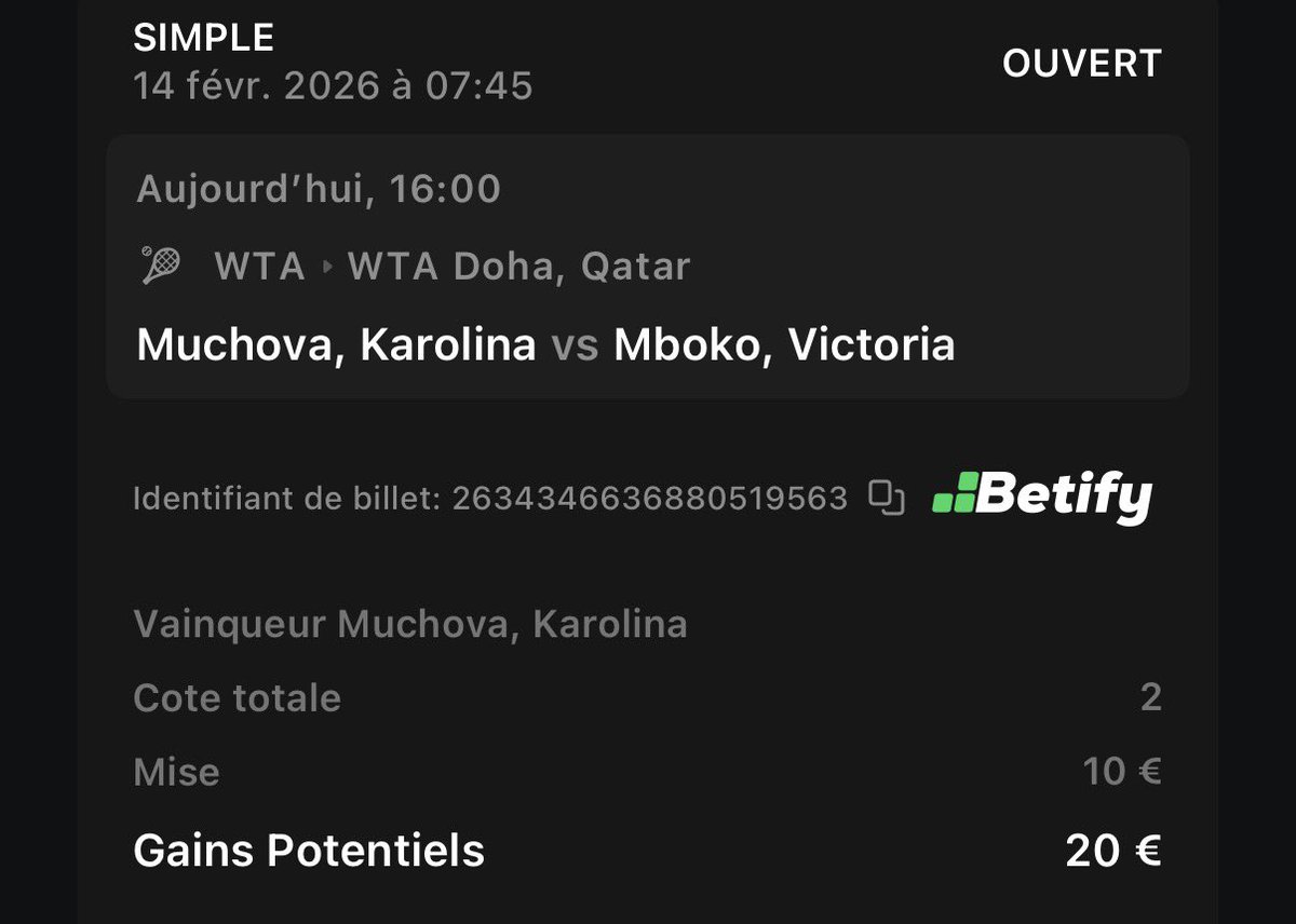 LuluuPronos's tweet photo. Tickets @Betify (2/2) 🎟️ https://t.co/RNvHQeaI5W