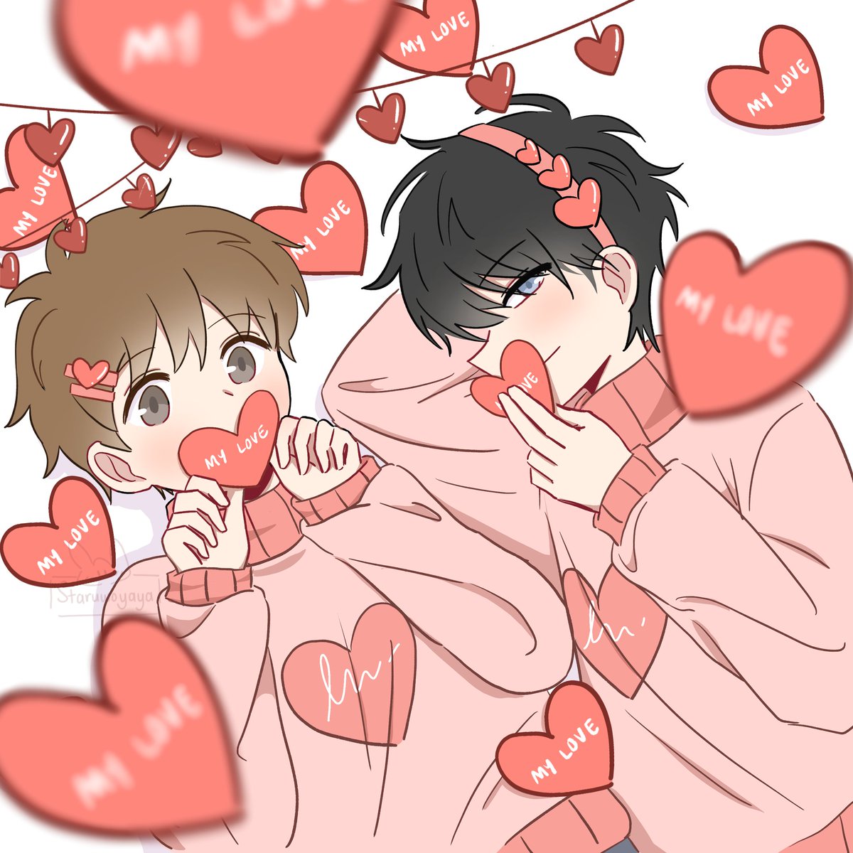 ❣️Happy Valentine's Day❣️
#rontoto 🦆🐹