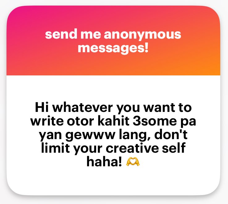 Sige gagawa ako tas share ko sainyo soon, sana wag niyo ako awayin 🥹🥹🥹