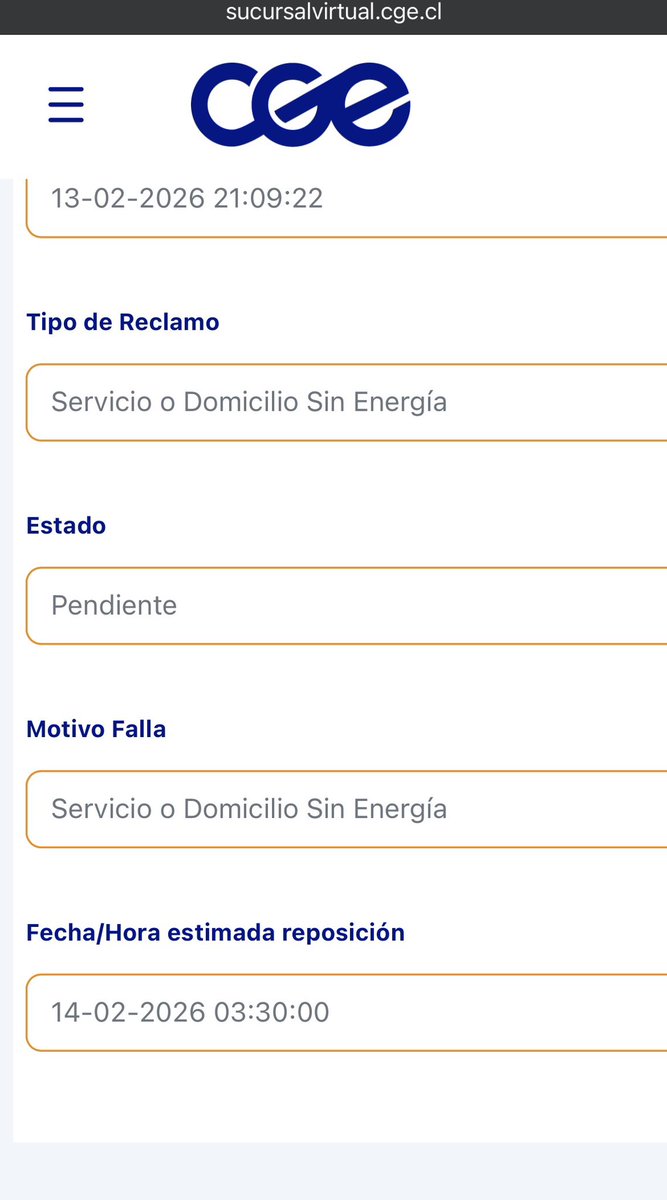 Marifer1980's tweet photo. @CGE_Clientes como a posible que cierren un ticket y aún no llegue la electricidad  desde ayer a las 09 pm?? Se realizó otro ticket hoy por el cierre del anterior  @SEC_cl #melipilla #culipran @DPPMelipilla @munimelipilla https://t.co/e3mg3tCTvL