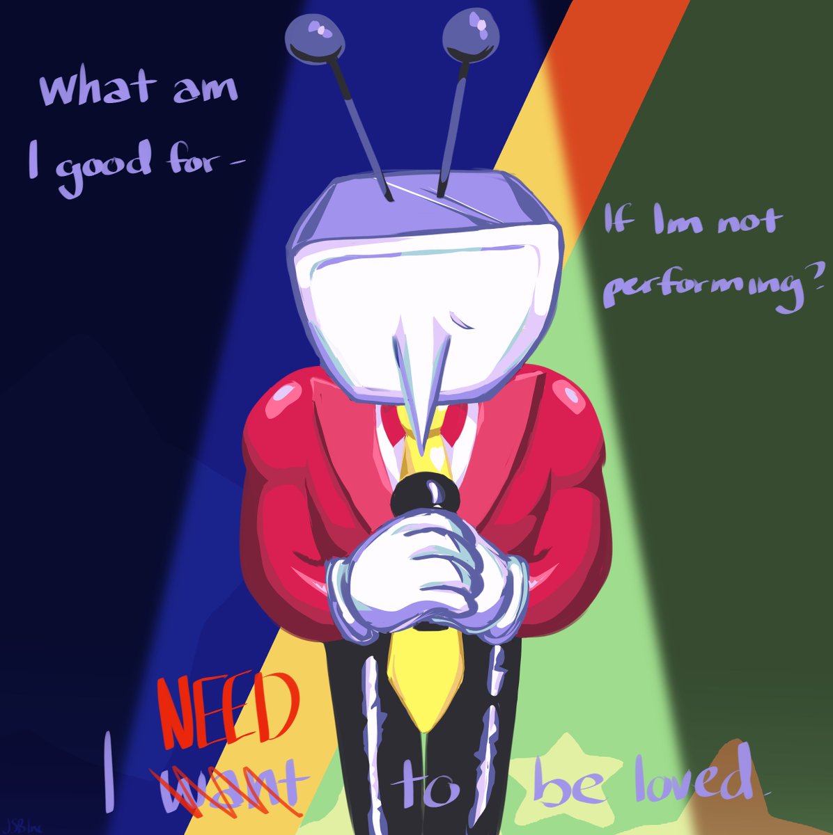 What was I made for?
#DELTARUNE #mranttenna