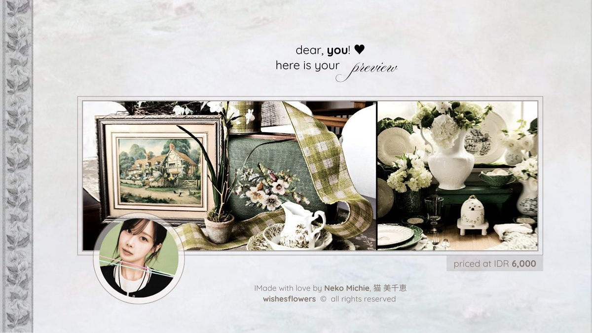 wishesflowers's tweet image. a repost would be very appreciated! 🌺

#zonauang  #zonajajan |  evening, loves! I have (56) ready stock layout from Giselle of AESPA (Wacky WiLLy edition!). priced at IDR 6,000 and already available in JPNGs for avatars. knock and ring my bell if you are interested! 🌼 🌌 🤍