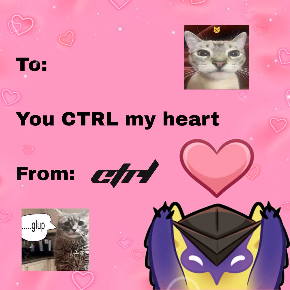 Happy Valentines Day from CTRL Esports 😘😘

<a href="/TeamCoalesce/">Coalesce</a> enemies to lovers arc? ❤️