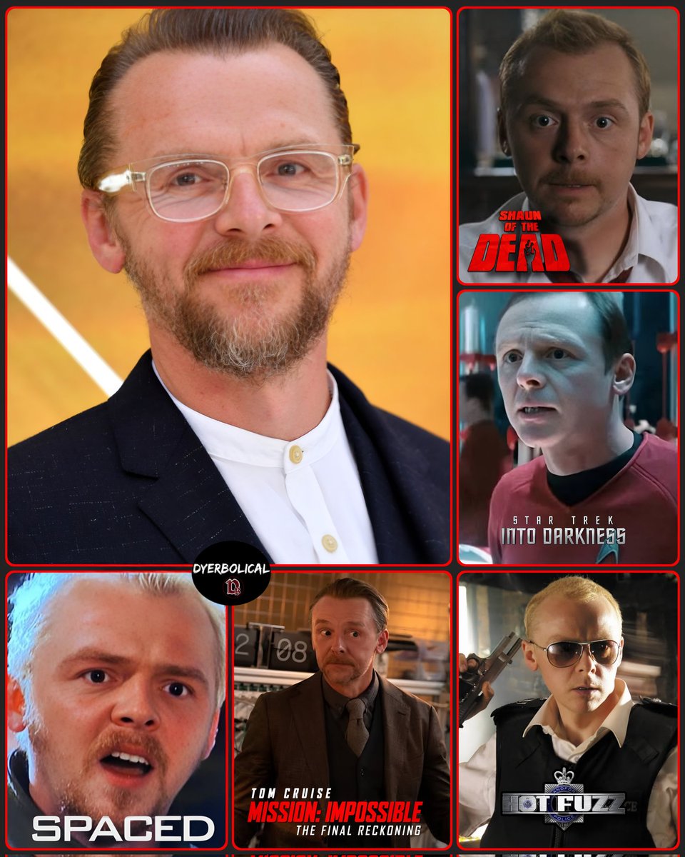 DyerbolicalDB's tweet image. Happy Birthday Simon Pegg! 

Any fans or favourite roles 🎬?